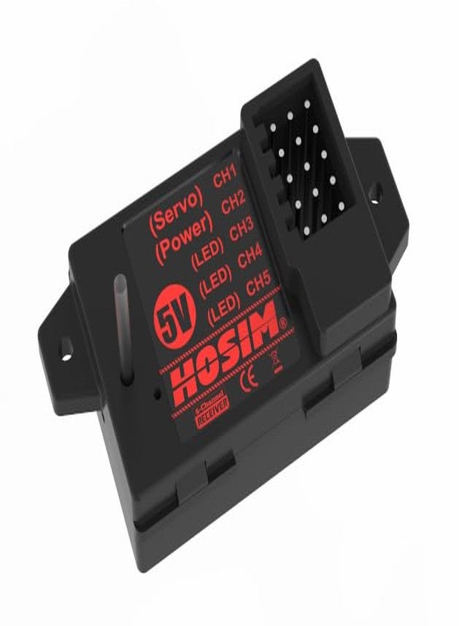 جهاز استقبال Hosim لقطع غيار سيارات التحكم عن بعد X27 X25 بمقياس 1:8، رقم القطعة F28-JS01، سيارة تحكم عن بعد عالية السرعة بمقياس 1/8، شاحنة، عربة زاحفة، ملحق بديل